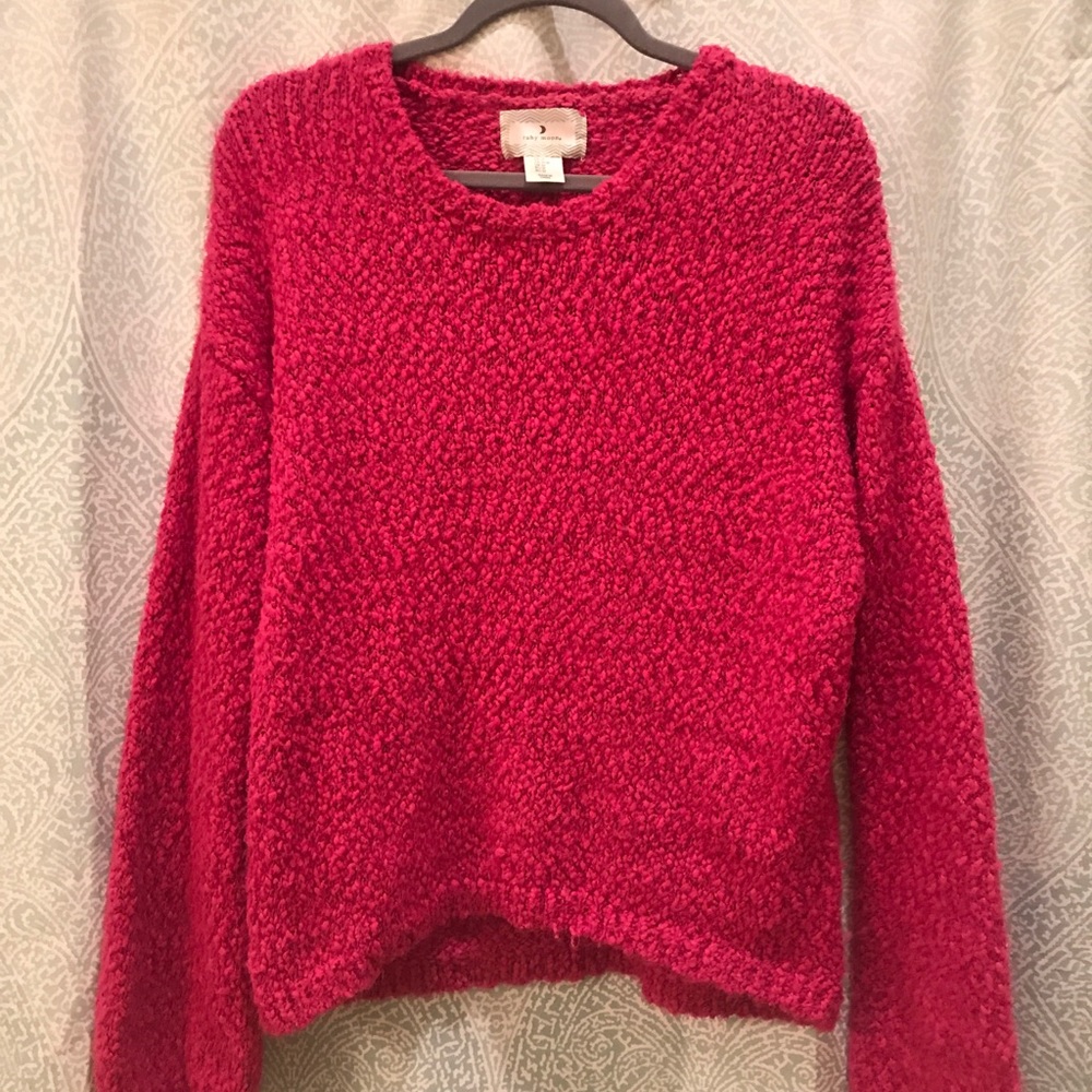 Pink sweater